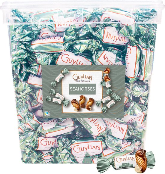 Guylian Temptations Original Seahorses chocolade - chocolade met praliné - chocoladecadeau - 2500g