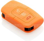 SleutelCover - Oranje / Silicone sleutelhoesje / beschermhoesje autosleutel