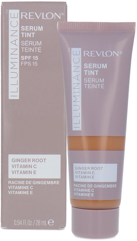 Revlon Illuminance Tinted Serum Mit Hyaluronsäure | LSF 15, Vereinheitlicht Hautton | 0,94 Ml, Farbe 409 Brulee