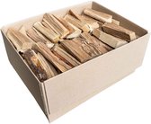 Rookplankje.nl - Pizzahout - Eiken 7,5 kg - 13 cm - Ideaal voor Ooni Karu pizzaovens