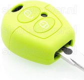Volkswagen SleutelCover - Lime groen / Silicone sleutelhoesje / beschermhoesje autosleutel
