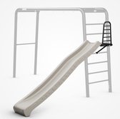 BERG PlayBase Glijbaan - Geschikt voor BERG Playbase - Inclusief Platform - Grijs