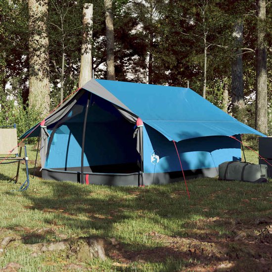 vidaXL - Tent - 2-persoons - waterdicht - blauw van Vidaxl — afbeelding 4