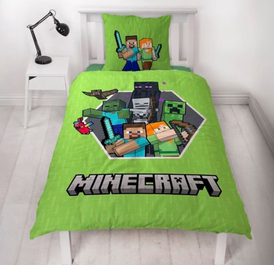 Dekbedovertrek minecraft - online kopen? | Korting tot 43