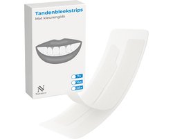 Nuvance Teeth Whitening Strips - Tanden Bleekstrips - Tandenbleekset - Tanden Bleken - met 0% Peroxide - 7 Sets/14 Strips