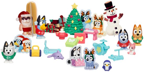 BLUEY - Bluey's Minifiguren Adventskalender - 24 Bluey verrassingen