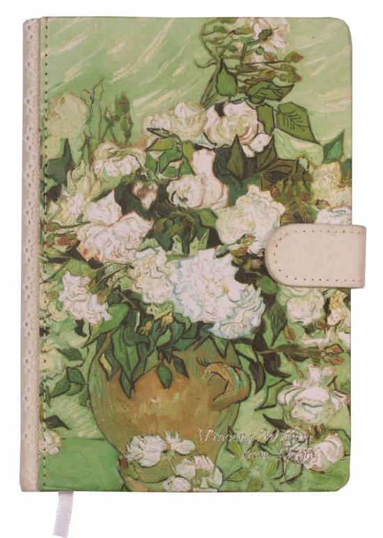 D1373-2 Dreamnotes notitieboek Van Gogh 19 x 13 cm groen - Dreamnotes
