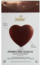 Moule à chocolat coeur 9 x 10 cm - Decora