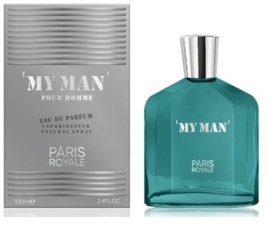 Paris Royale My Man Eau de Parfum Pour Homme - Oriëntaalse fougère voor mannen - 100ml