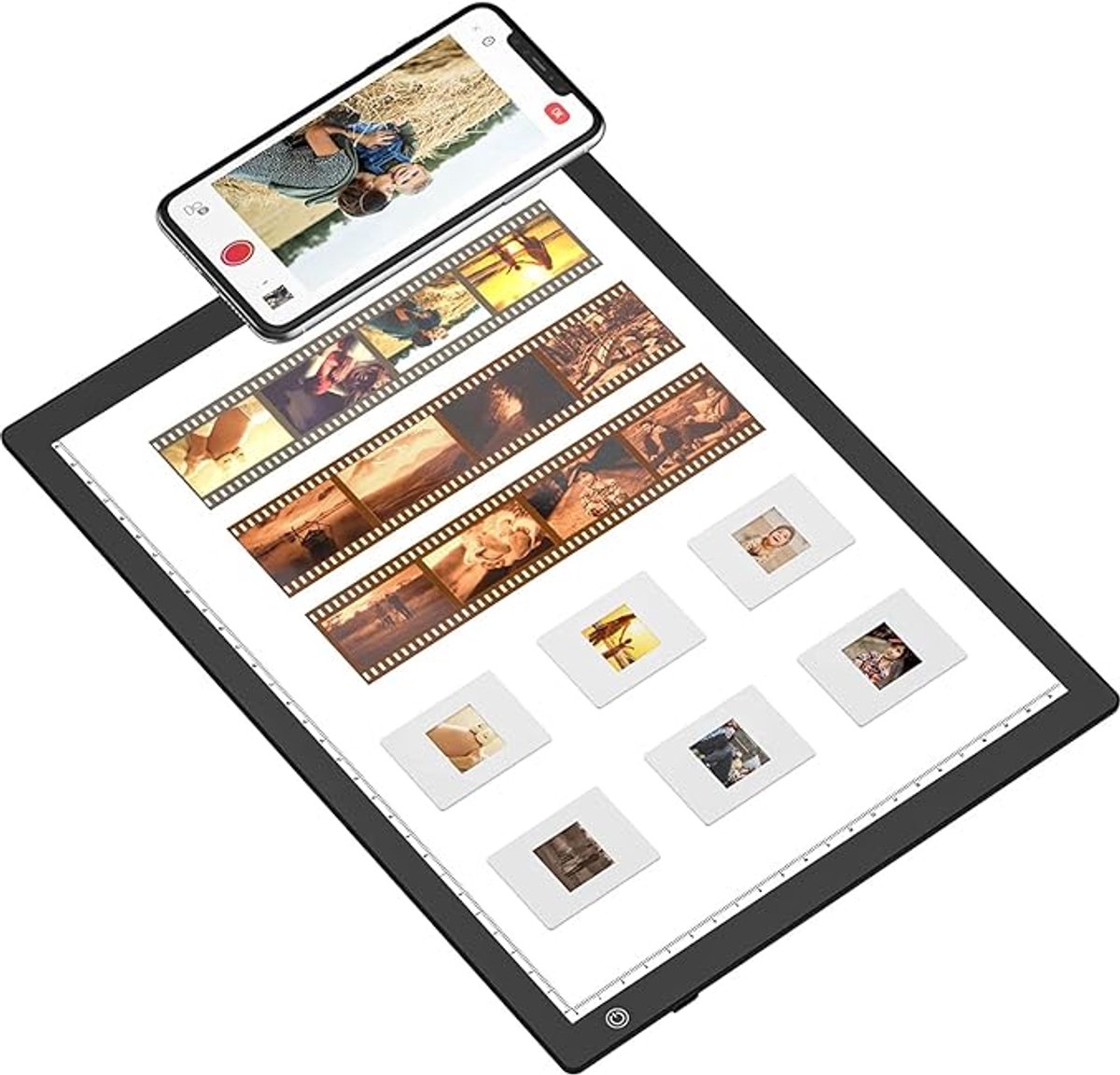Negatiefscanner - Hoge Resolutie en Snelle Digitalisering - Converteer Negatieven naar Digitale Bestanden - Voor Fotoarchief en Herinneringen - Compact en Gebruiksvriendelijk Design - Ideaal voor Fotoliefhebbers en Archivering
