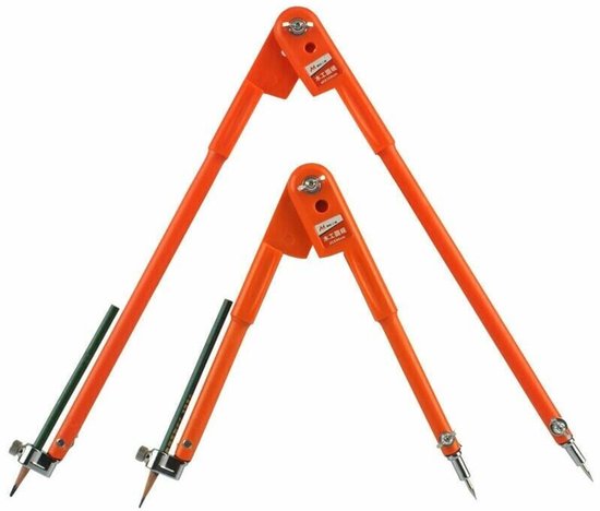 Precisiekompas Oranje L + S
