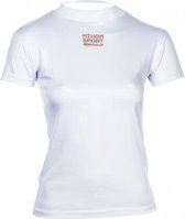 Sneldrogend dames-trainingsshirt/ondershirt Nihon | OP=OP | Wit (Maat: XXXS)