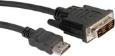 Roline DVI to HDMI Cable, DVI M-HDMI M, 2.0m