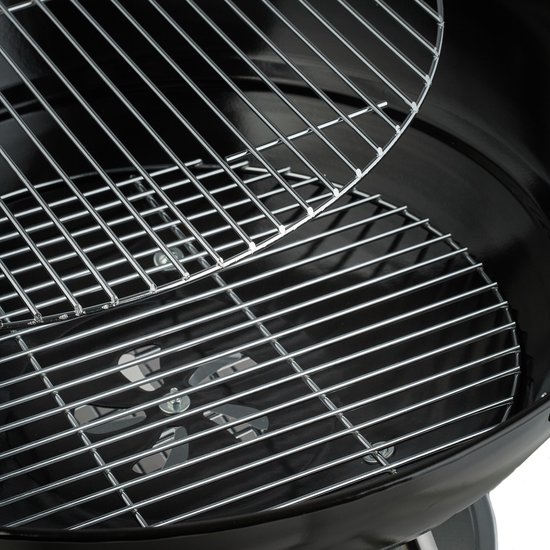 kogelbarbecue Ø 54 cm - met wielen - deksel - luchtrooster - asvanger van Merkloos — afbeelding 5
