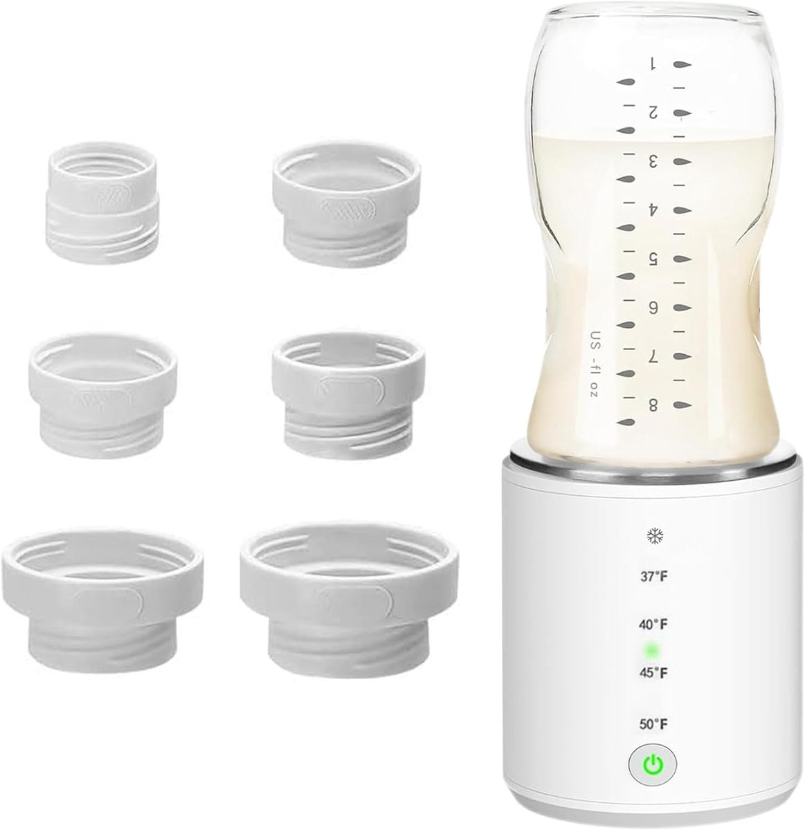 Flessenwarmer Onderweg Wit