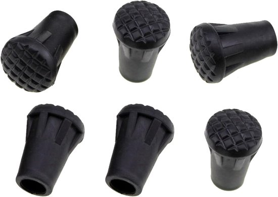 Embout Caoutchouc Antidérapant Pour Canne/béquille - Taille 19mm (3/4) - Neuf