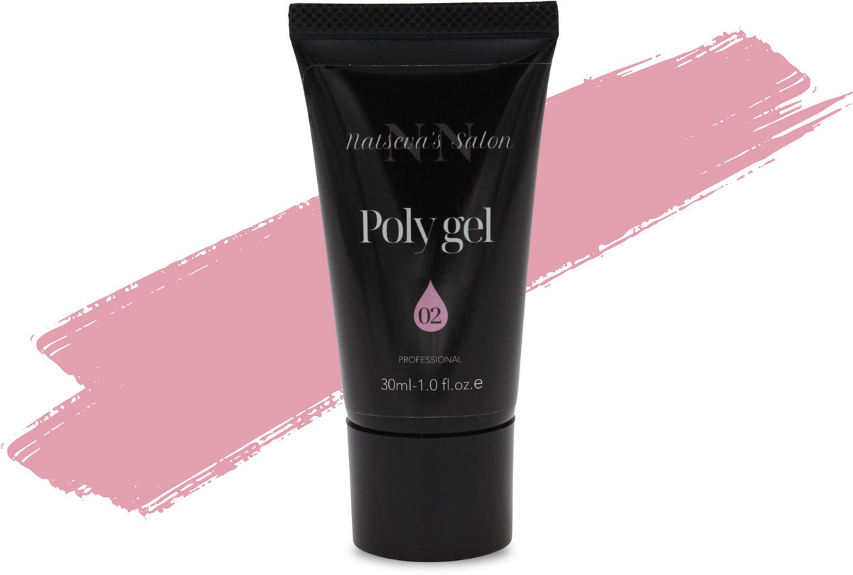 NN Polygel 02 Sugar Rose TPO FREE