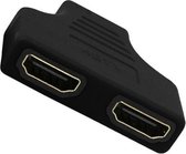 Dolphix HDMI splitter 1 naar 2 / passief - versie 1.3 (Full HD 1080p) / zwart