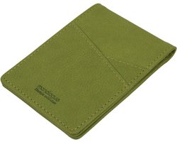 monologue lifestyle slim card holder green 104x762x127mm