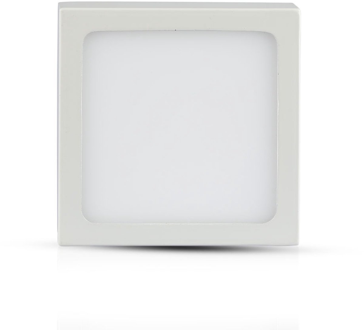 V-TAC VT-1205 SQ LED Vierkant Minipaneel | Slank Oppervlak | IP20 | Wit | 12W | 900 Lumen | 6400K