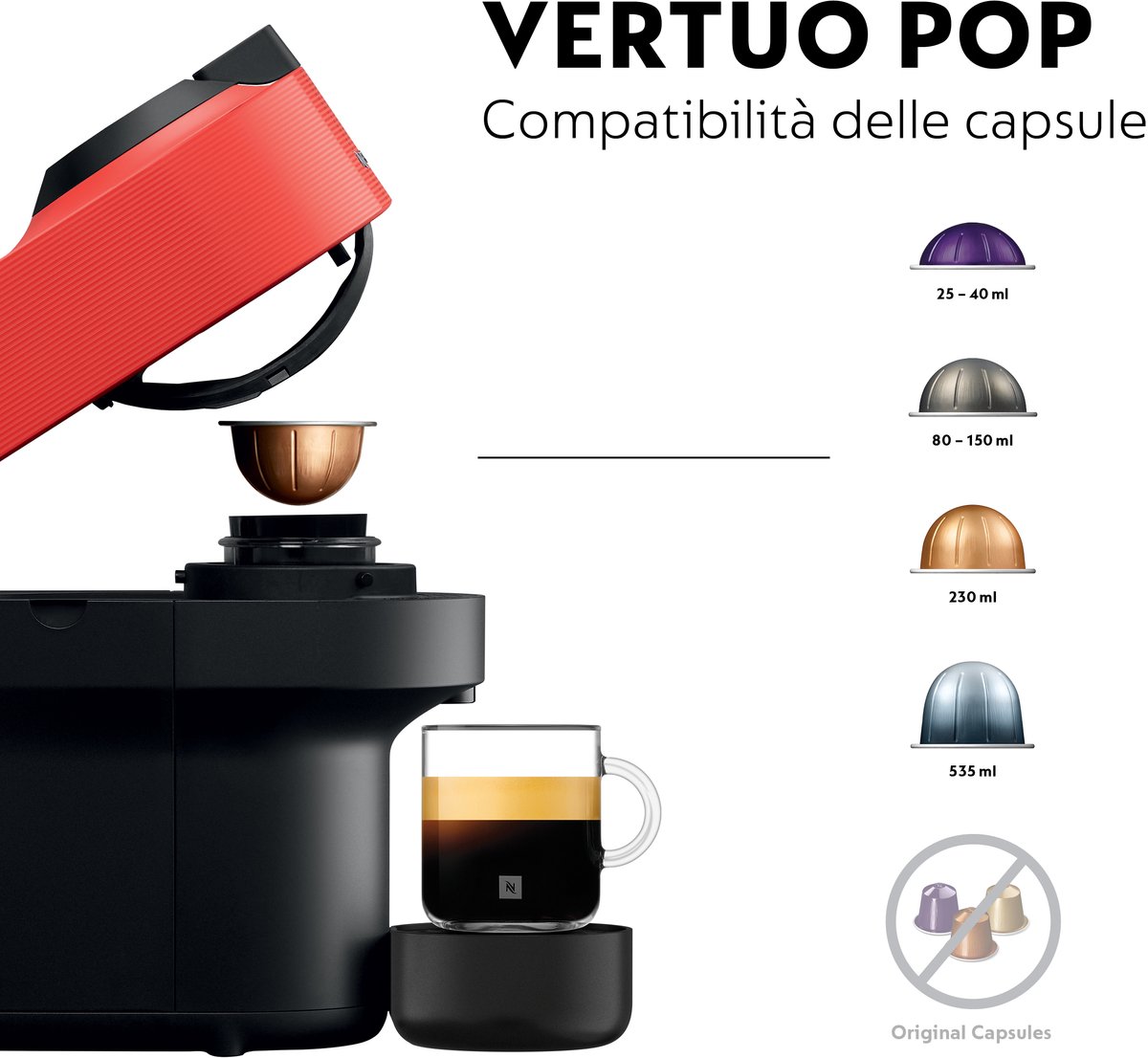 Krups Nespresso Vertuo POP XN9205 - Koffiecupmachine thumbnail 5