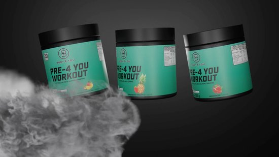 Pre-Workout Poeder Watermeloen 350g | 30 porties – Energie & Focus – Body4You