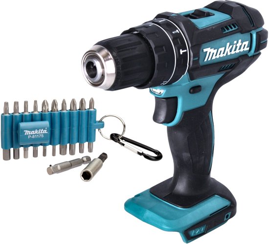 Makita DHP 482 Z accu klopboormachine 18 V 62 Nm solo - zonder accu, zonder oplader