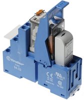 Finder 58.32.8.230.0060 Module relais Tension nominale: 230 V/AC Courant de commutation (max.): 10 A 2 inverseurs (RT)