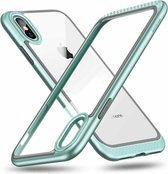 Pare-chocs ESR iPhone 8 Plus avec dos transparent vert menthe
