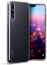 Hoesje voor geschikt voor Huawei P20 Pro, gel case, doorzichtig