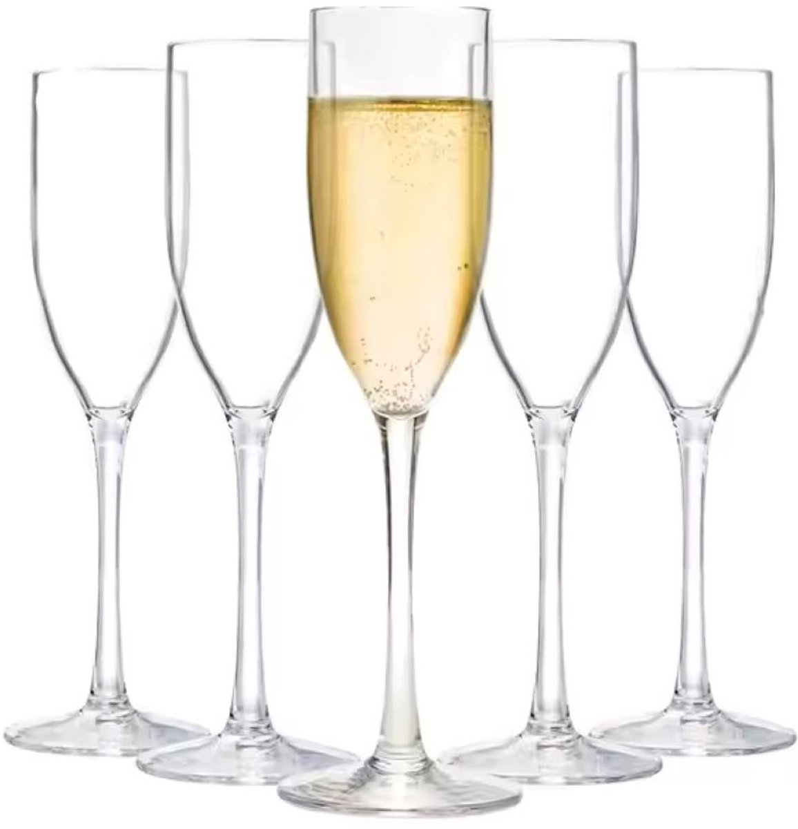 Nordeliv - set van 6 - champagneglazen - 170 ml