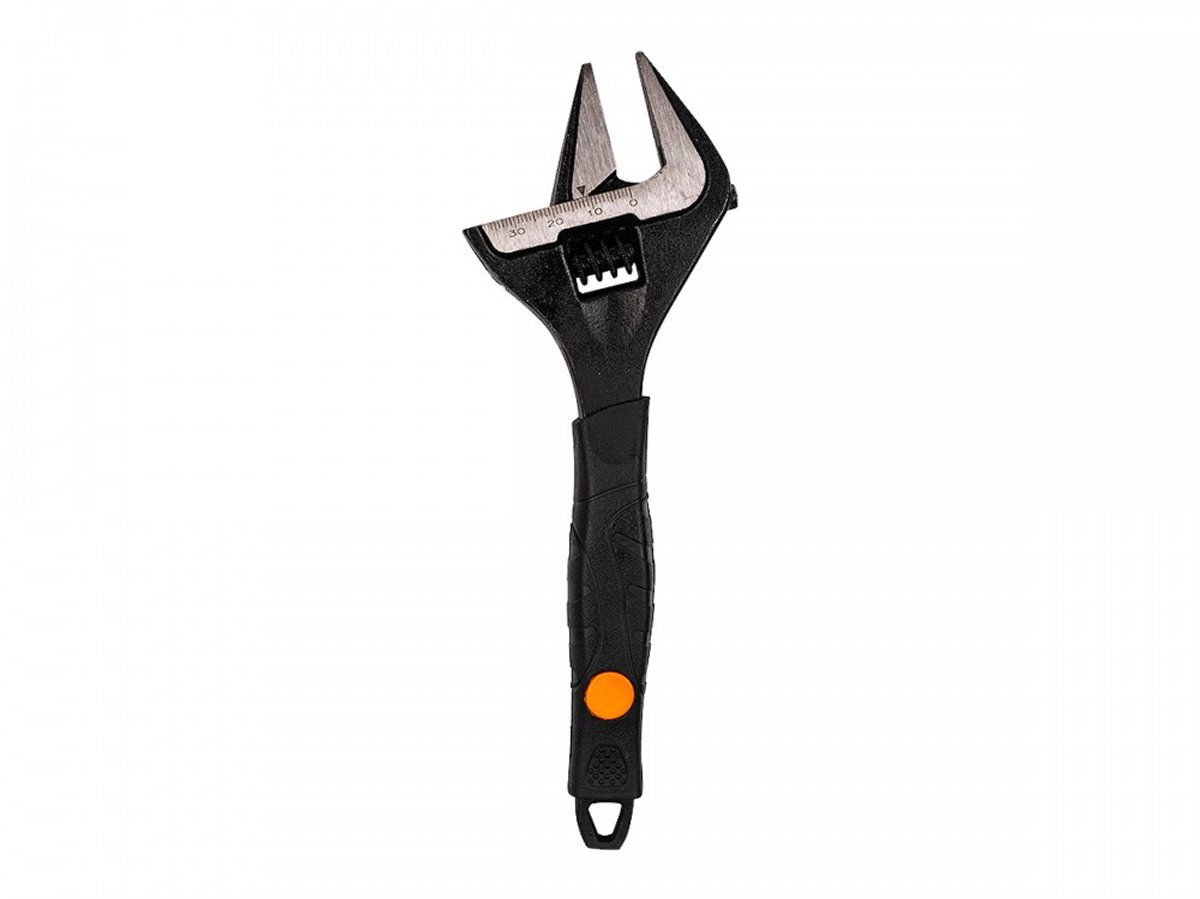 Verstelbare moersleutel met antislipgreep 250 mm, klemcapaciteit 0-50mm