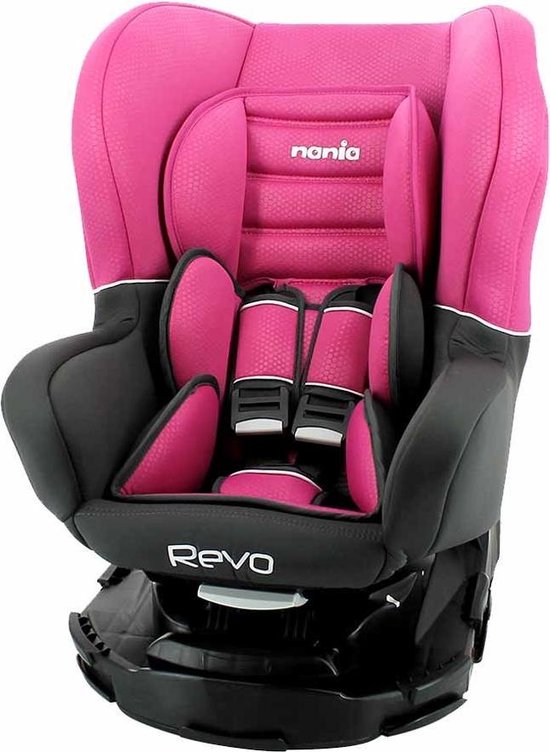 Nania - Draaibare Autostoel Revo SP Luxe Pink - Roze | bol.com