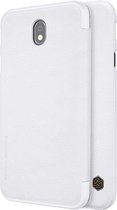 Hoesje geschikt voor Samsung Galaxy J5 (2017), Nillkin Qin series bookcase, wit