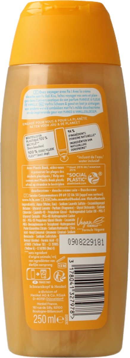 Fa - Douchegel - Bali Kiss - 250ml van Merkloos — afbeelding 3