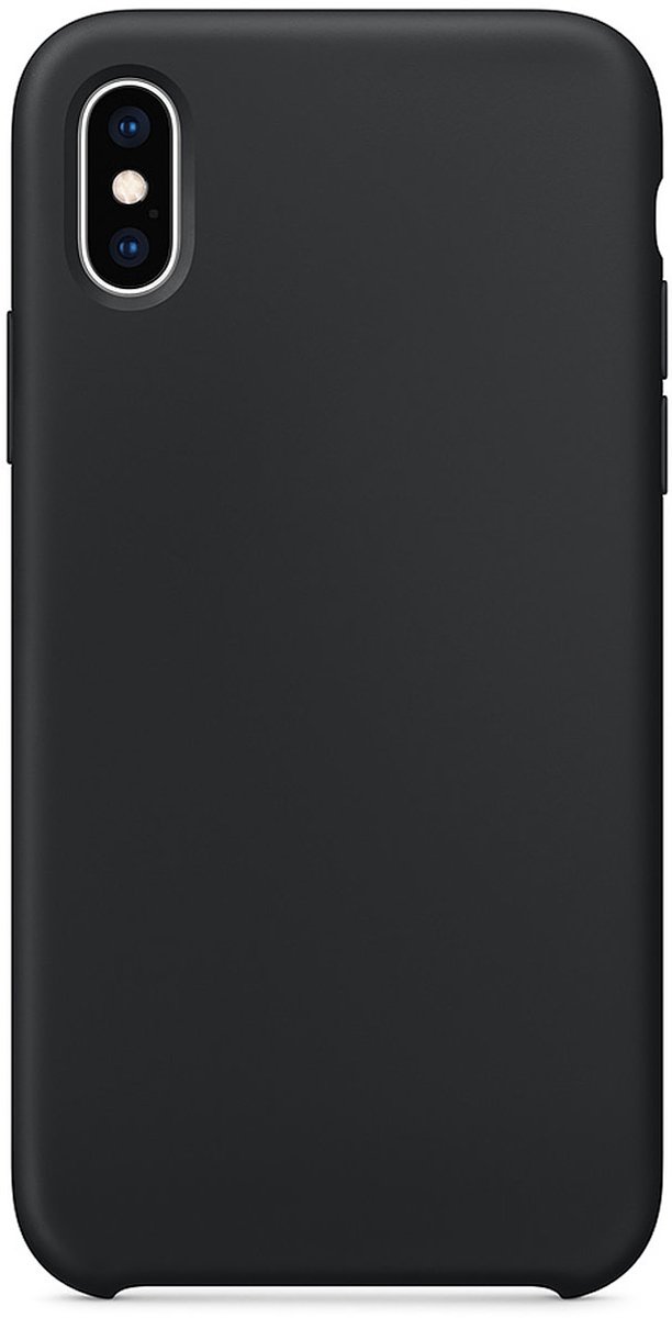 Backcover hoesje voor Apple iPhone X- Apple iPhone Xs - Grijs- 8719273292631