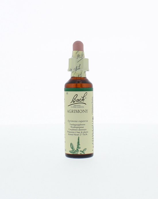 Bach Bloesem No 1 Agrimony 20 Druppels