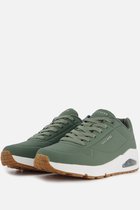 Skechers Uno - Stand On Air - Heren Sneakers - Olijfgroen