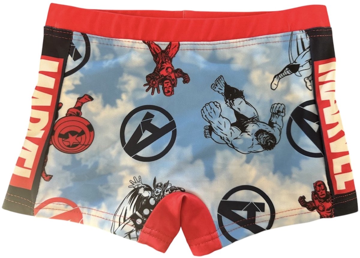 Marvel Avengers Zwembroek Rood Maat 116
