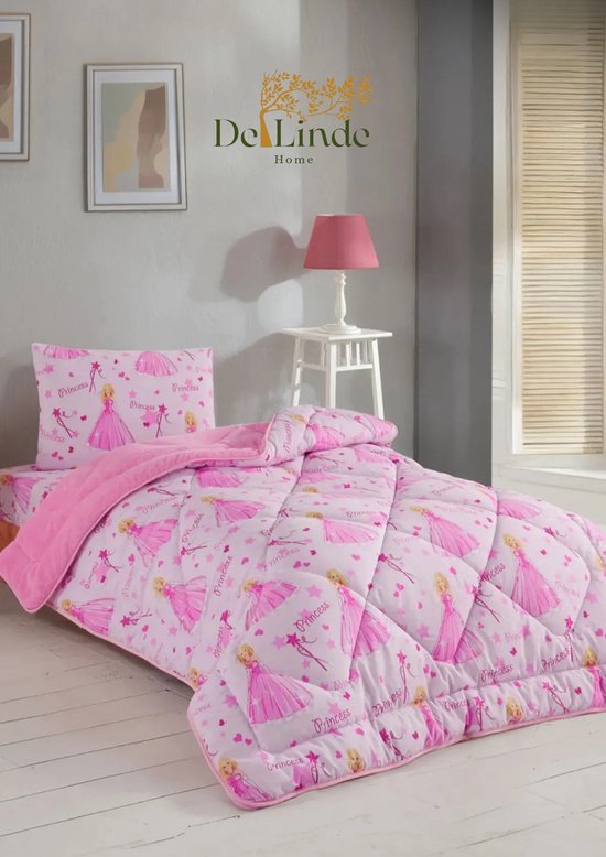 Dekbedovertrek Teddy - Roze | Dekbed Discounter