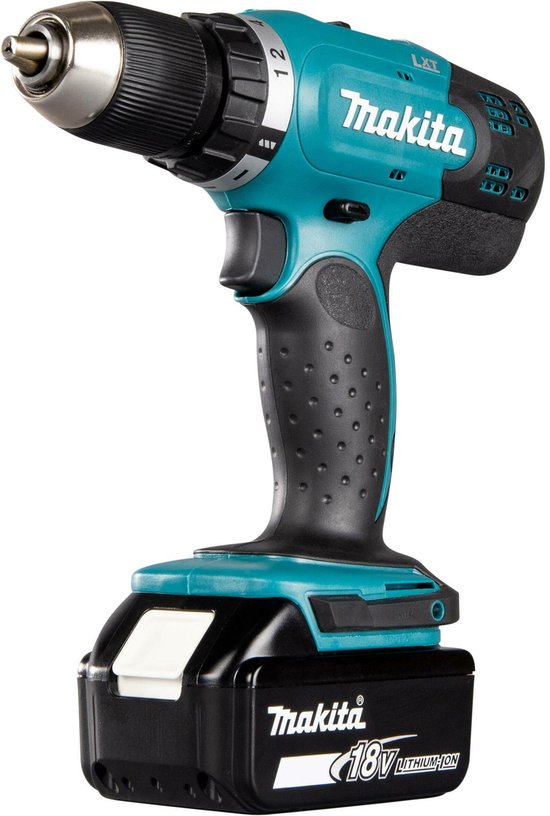 Makita DDF453RFE3 Accuboormachine – 18V – Inclusief 3x 3.0Ah Accu’s en Snellader in Koffer