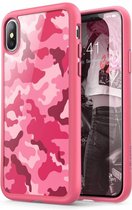 I-Blason iPhone X Bumper Case Roze Camouflage