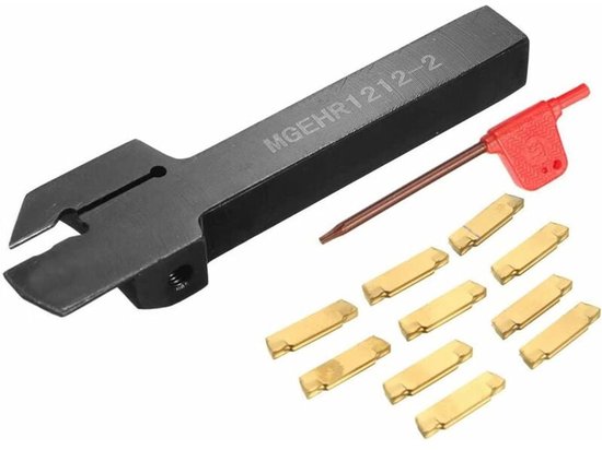 11-delige metalen draaibank snijgereedschap, hardmetalen punt lasgereedschap, draaien frezen lasbit hardmetalen draaibank gereedschap set draaibank snijgereedschap kit draaibank metalen
