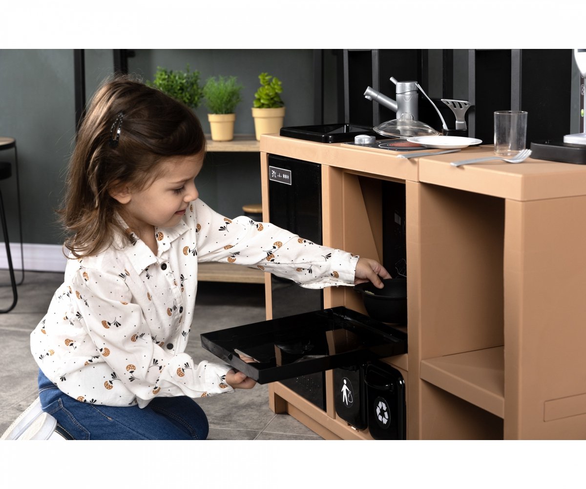 Smoby - Loft Keuken Bruin - Speelkeuken — afbeelding 3