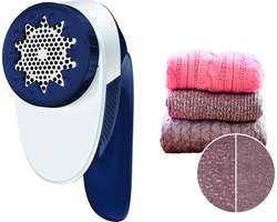 Pluizentondeuse voor het verwijderen van stofpillen en pluisballen, snoerloos met ergonomische handgreep