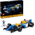 LEGO Williams Racing FW14B set met raceauto en Nigel Mansell minifiguur.