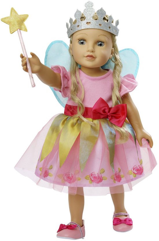 Heless poppenjurk prinses Lillifee met strik en vleugels 28-35 cm. — afbeelding 2
