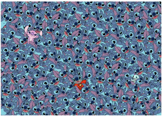 Stitch Challenge Puzzel (1000 stukken)