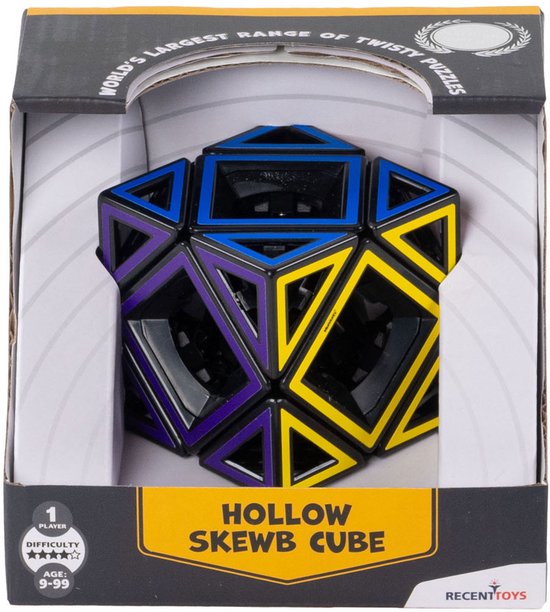 Hollow Skewb Cube - Recent Toys - Breinbreker - Meffert van Meffert's — afbeelding 3