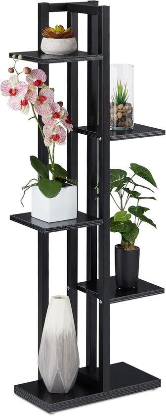 Relaxdays plantenrek metaal - plantenstandaard - planten etagere - 5